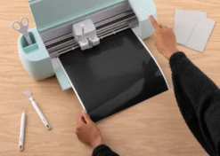 Cricut Vinile Scrivibile Permanente Nero 33cmx90cm