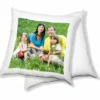 Fodera per cuscino in raso bianco 40×40 cm