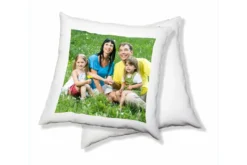 Fodera per cuscino in raso bianco 40×40 cm