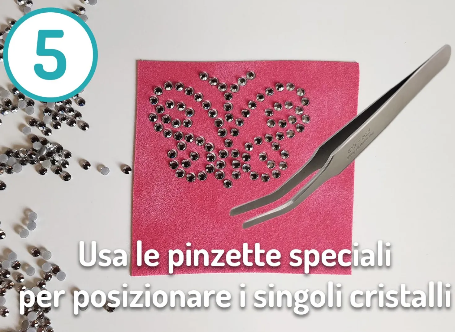 Foglio Speciale Stencil per Strass