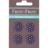 Frou Frou 4 Bottoni Pois
