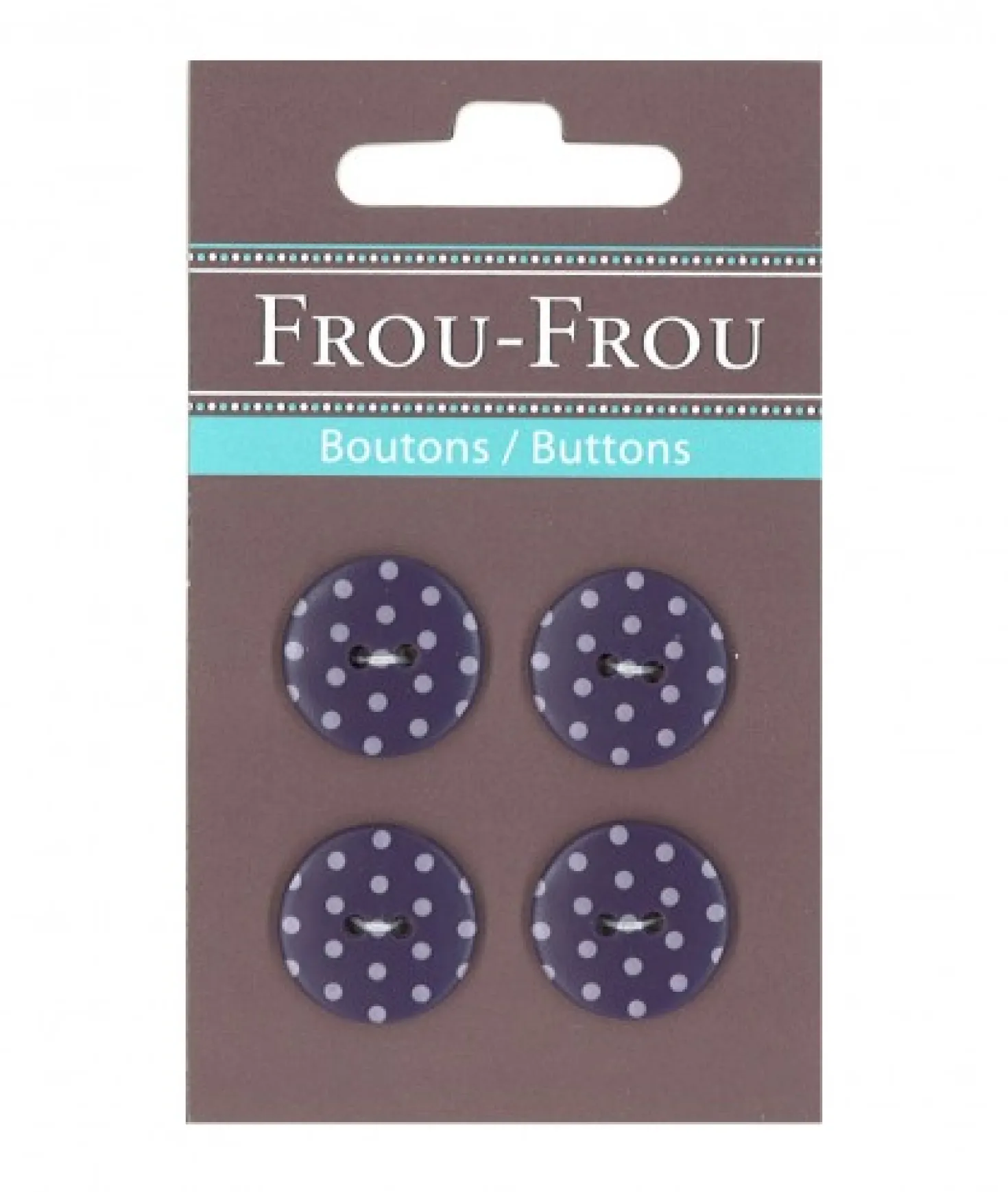 Frou Frou 4 Bottoni Pois