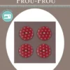 Frou Frou 4 Bottoni Pois
