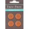 Frou Frou 4 Bottoni Pois