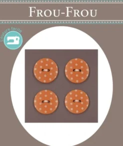Frou Frou 4 Bottoni Pois