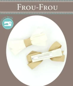 Frou Frou 2 Fiocchi Spille – 6Cm
