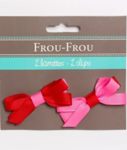 Frou Frou 2 Fiocchi Spille – 6Cm