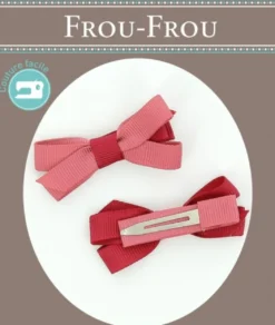 Frou Frou 2 Fiocchi Spille – 6Cm