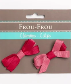 Frou Frou 2 Fiocchi Spille – 6Cm