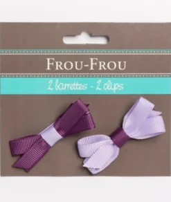 Frou Frou 2 Fiocchi Spille – 6Cm