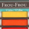 Frou-Frou 3 nastri in grograin tonalità giallo