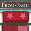 Frou-Frou, 2 nastri in grosgrain rosso e stellato