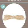 Frou Frou Spaguetti 2m Giallo Chiaro