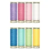 Gutermann Kit 8 Bobine 100m con Regolo per Orli – Pastello
