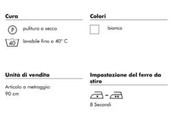 Interfodera termoadesiva H180 25 mt