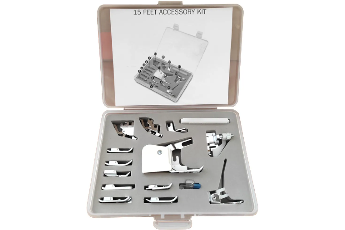 KIT. 15 Piedini universali per macchine oscillanti