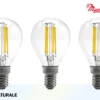 Magnadyne Lampadina LED Filamento P45 NAT Set 3 Pezzi