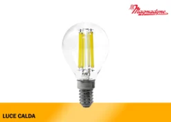 Magnadyne Lampadina LED Filamento P45 CLD
