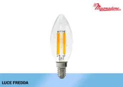 Magnadyne Lampadina LED Filamento C35 FRD
