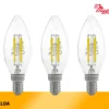 Magnadyne Lampadina LED Filamento C35 CLD Set 3 Pezzi