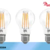 Magnadyne Lampadina LED Filamento A60 FRD Set 3 Pezzi