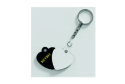 Medaglietta a forma di cuore 5x4x0,3cm in Hdf
