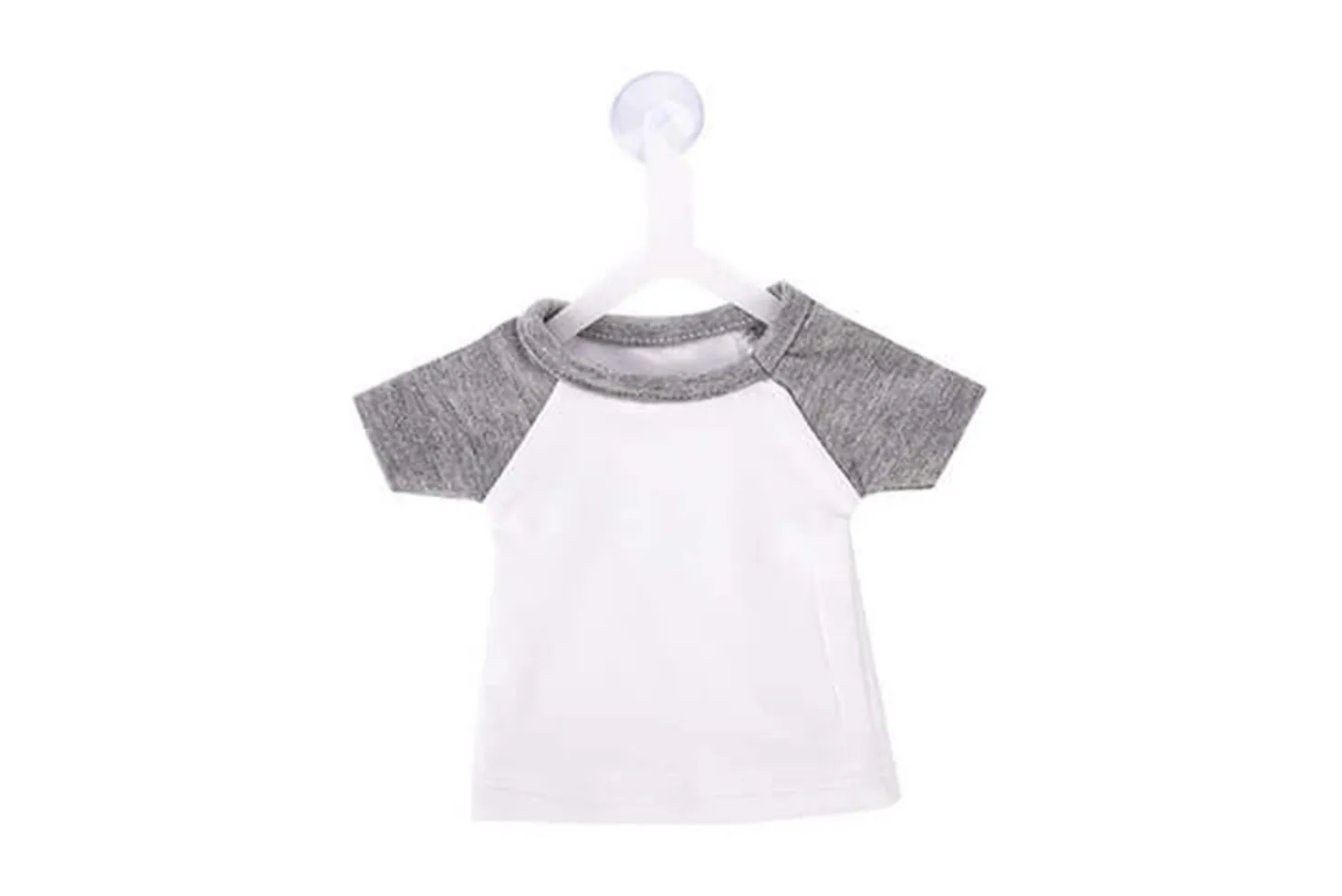 Mini T-Shirt con appendiabiti Colore grigio