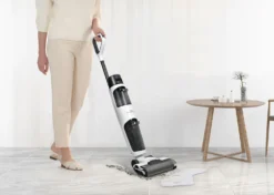 Necchi AutoClean 220 Lavapavimenti e Aspirapolvere Wet and Dry Senza Filo NHF17