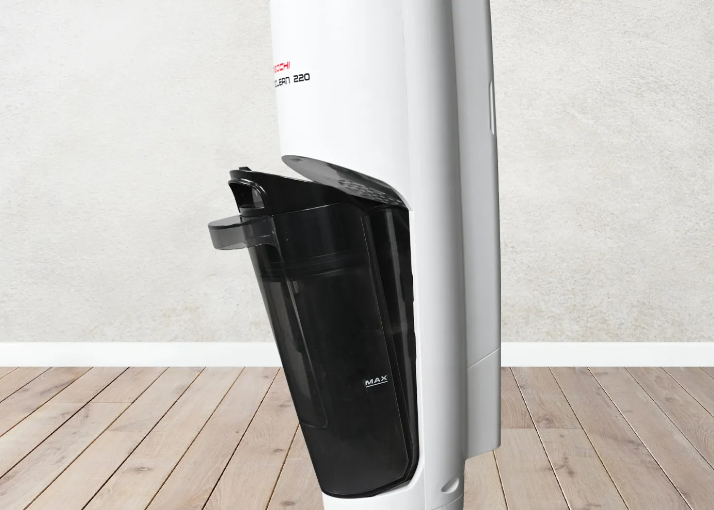 Necchi AutoClean 220 Lavapavimenti e Aspirapolvere Wet and Dry Senza Filo NHF17