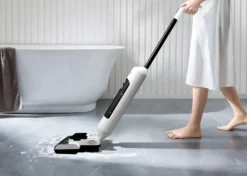 Necchi AutoClean Plus Lavapavimenti e Aspirapolvere Wet and Dry Senza Filo NHF19