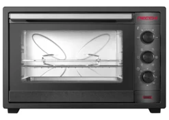 Necchi Forno Elettrico Ventilato 60L con Girarrosto DN60K-RML