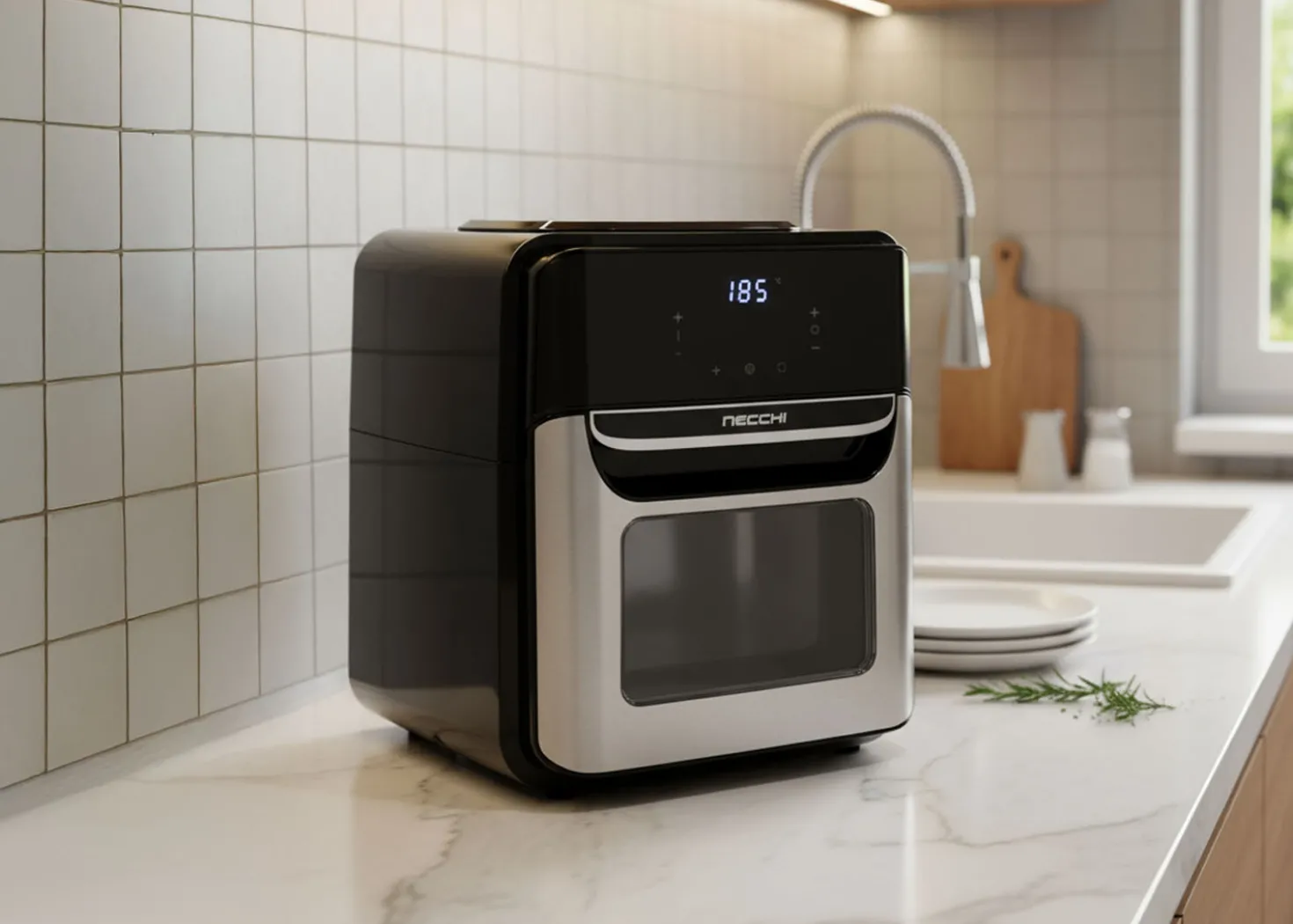 Necchi Friggitrice ad Aria Wi-Fi Necchi 12L