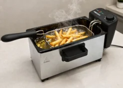 Necchi NK6301 Friggitrice Elettrica ad Olio 3L