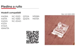 Necchi Piedino a Rullo