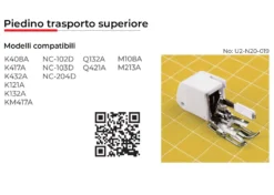 Necchi Piedino Trasporto Superiore