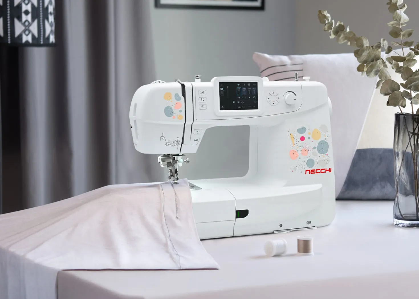 Necchi Sweet NE210 Macchina per Cucire e Ricamare in collaborazione con Eleonora Galvagno