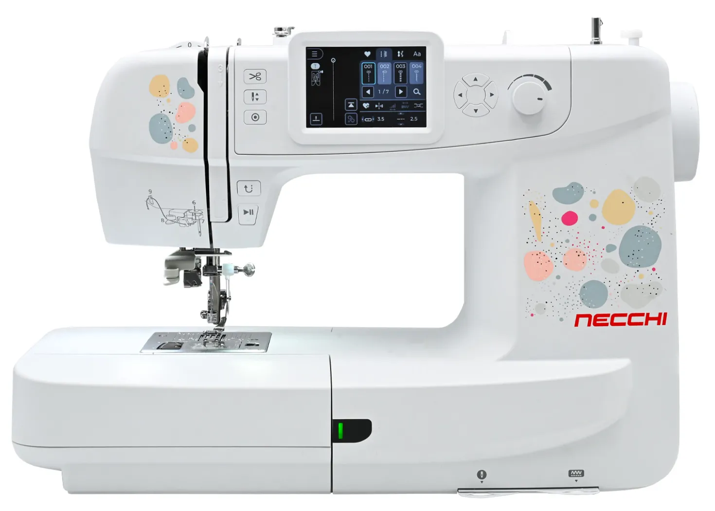 Necchi Sweet NE210 Macchina per Cucire e Ricamare in collaborazione con Eleonora Galvagno