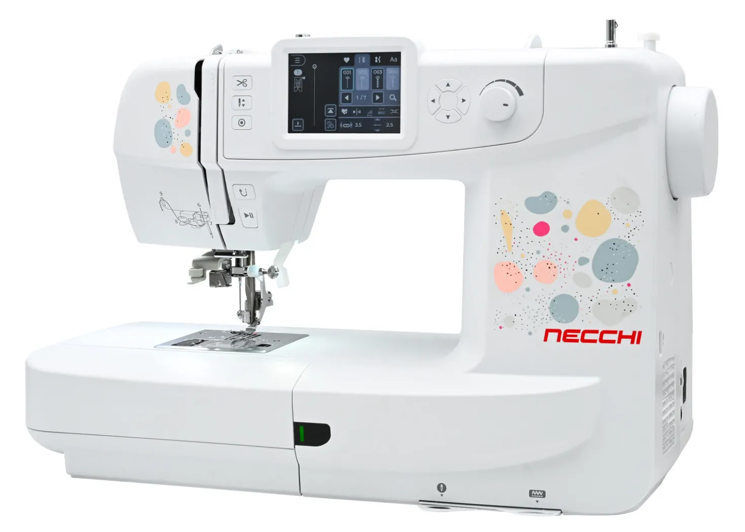 Necchi Sweet NE210 Macchina per Cucire e Ricamare in collaborazione con Eleonora Galvagno