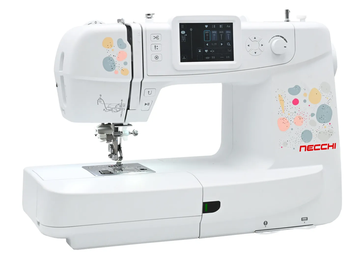 Necchi Sweet NE210 Macchina per Cucire e Ricamare in collaborazione con Eleonora Galvagno