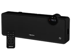 Necchi Termoventilatore a Parete Nero