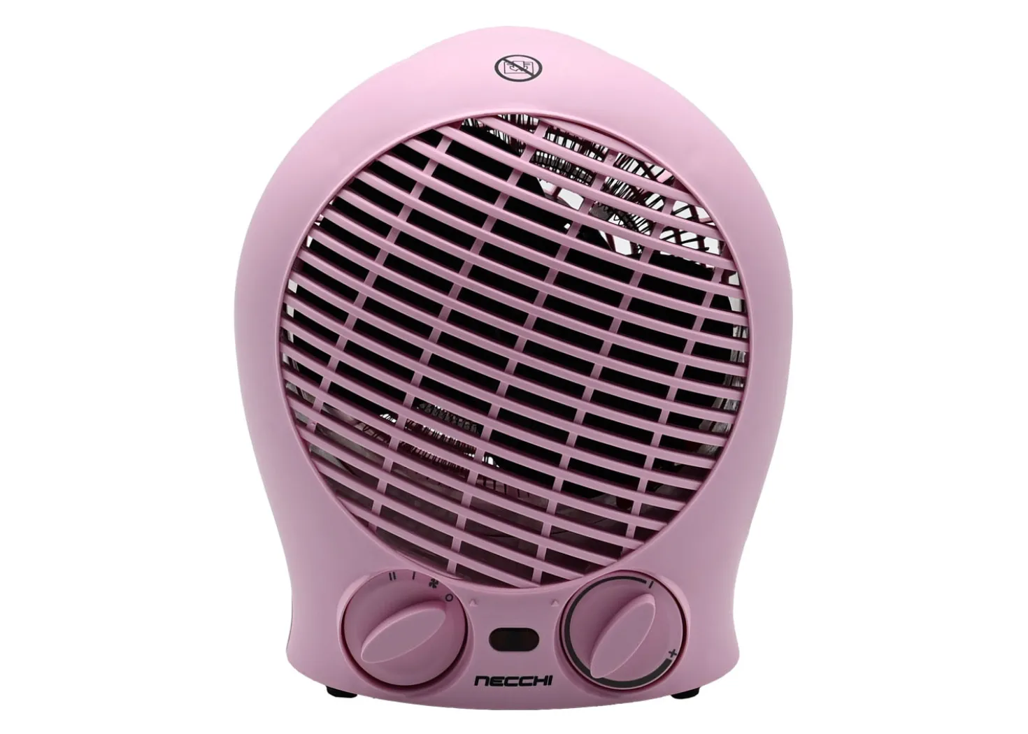 Necchi Termoventilatore Portatile Rosa 1000w/2000w