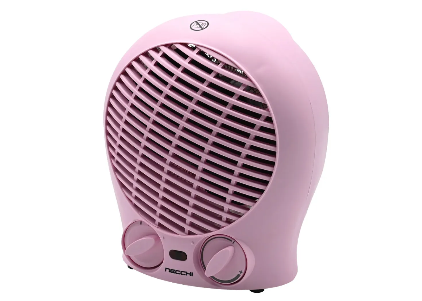 Necchi Termoventilatore Portatile Rosa 1000w/2000w