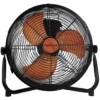 Necchi Ventilatore da Terra effetto Legno 50w