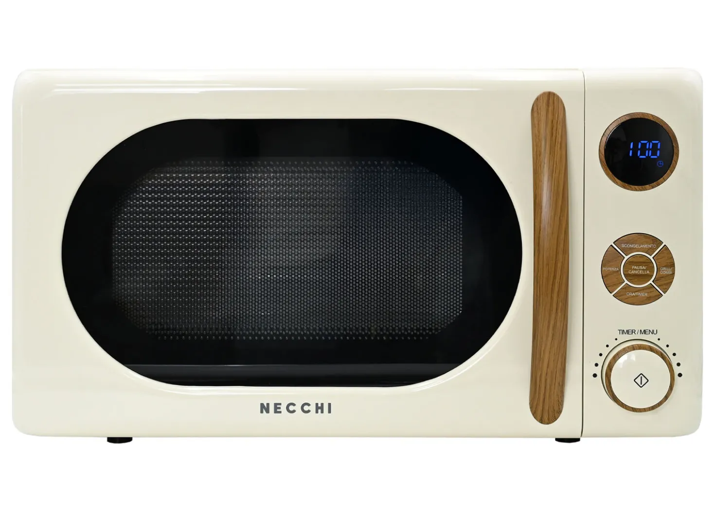 Necchi Vintage Forno a Microonde 20 L Crema