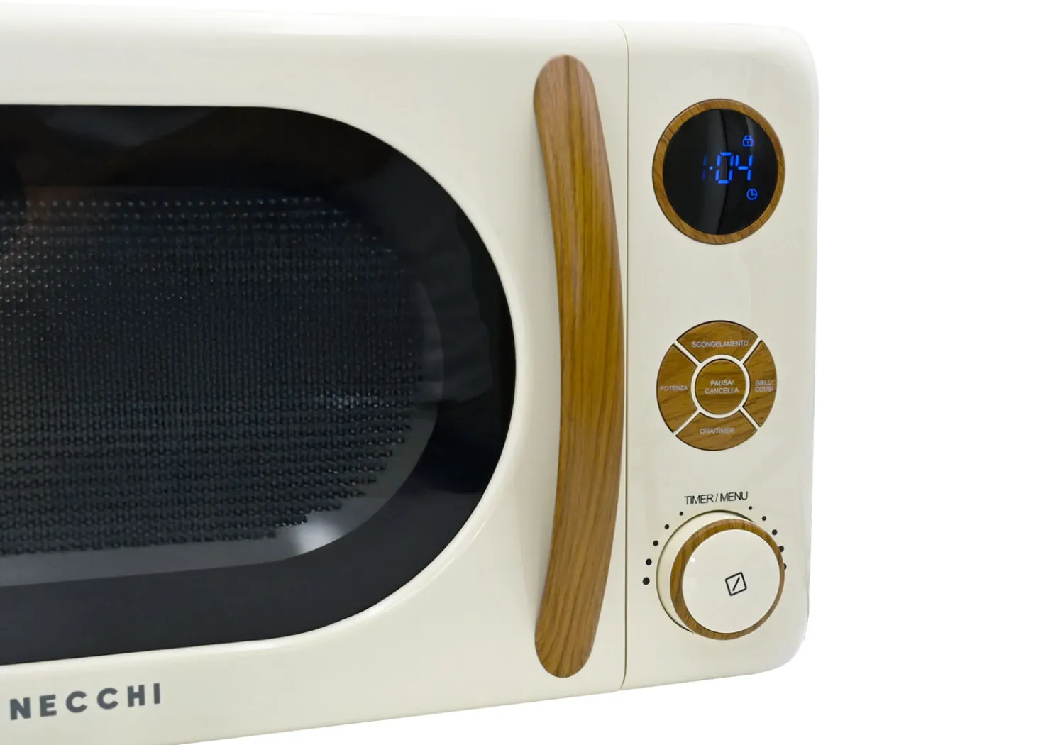 Necchi Vintage Forno a Microonde 20 L Crema