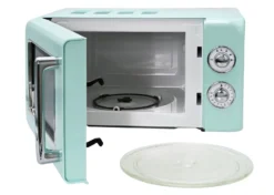 Necchi Vintage Forno a Microonde 20 L Azzurro Pastello