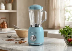 Necchi Vintage Frullatore 1,5 L Azzurro Pastello