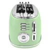 Necchi Vintage Tostapane a 2 pinze Verde Menta