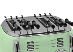 Necchi Vintage Tostapane Sandwich Verde Menta