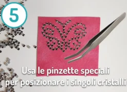 Pellicola Adesiva Acrilica per Strass-10 fogli